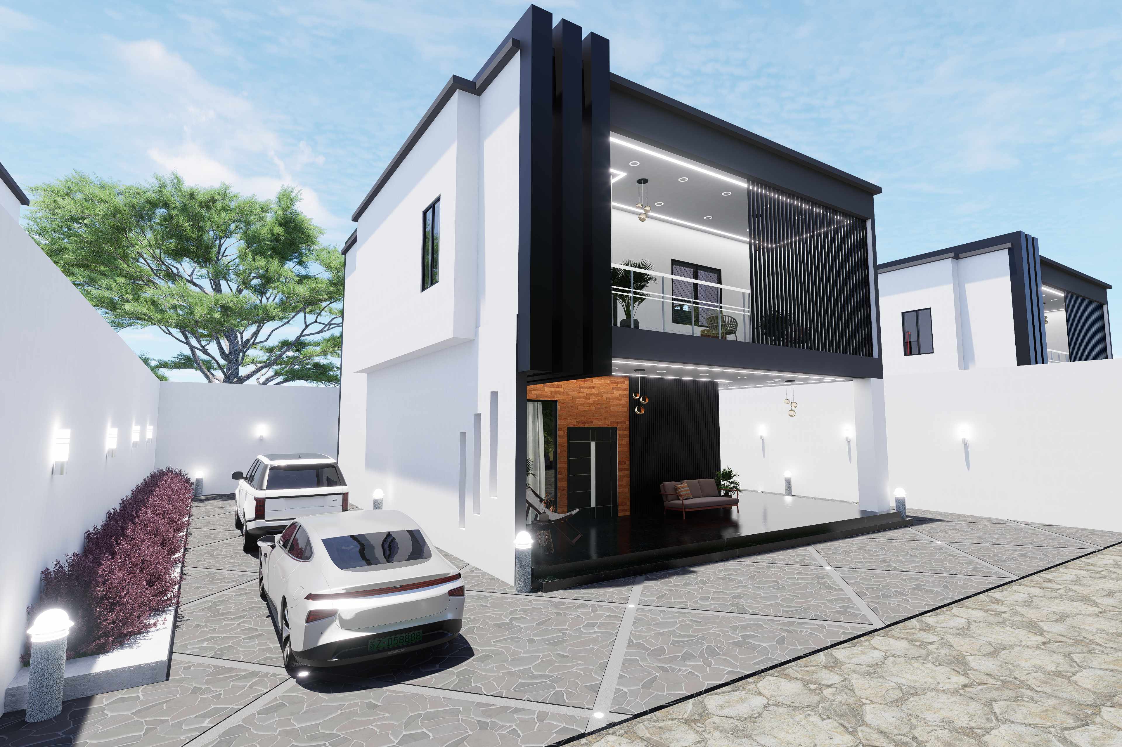 Contemporary Residential Duplex