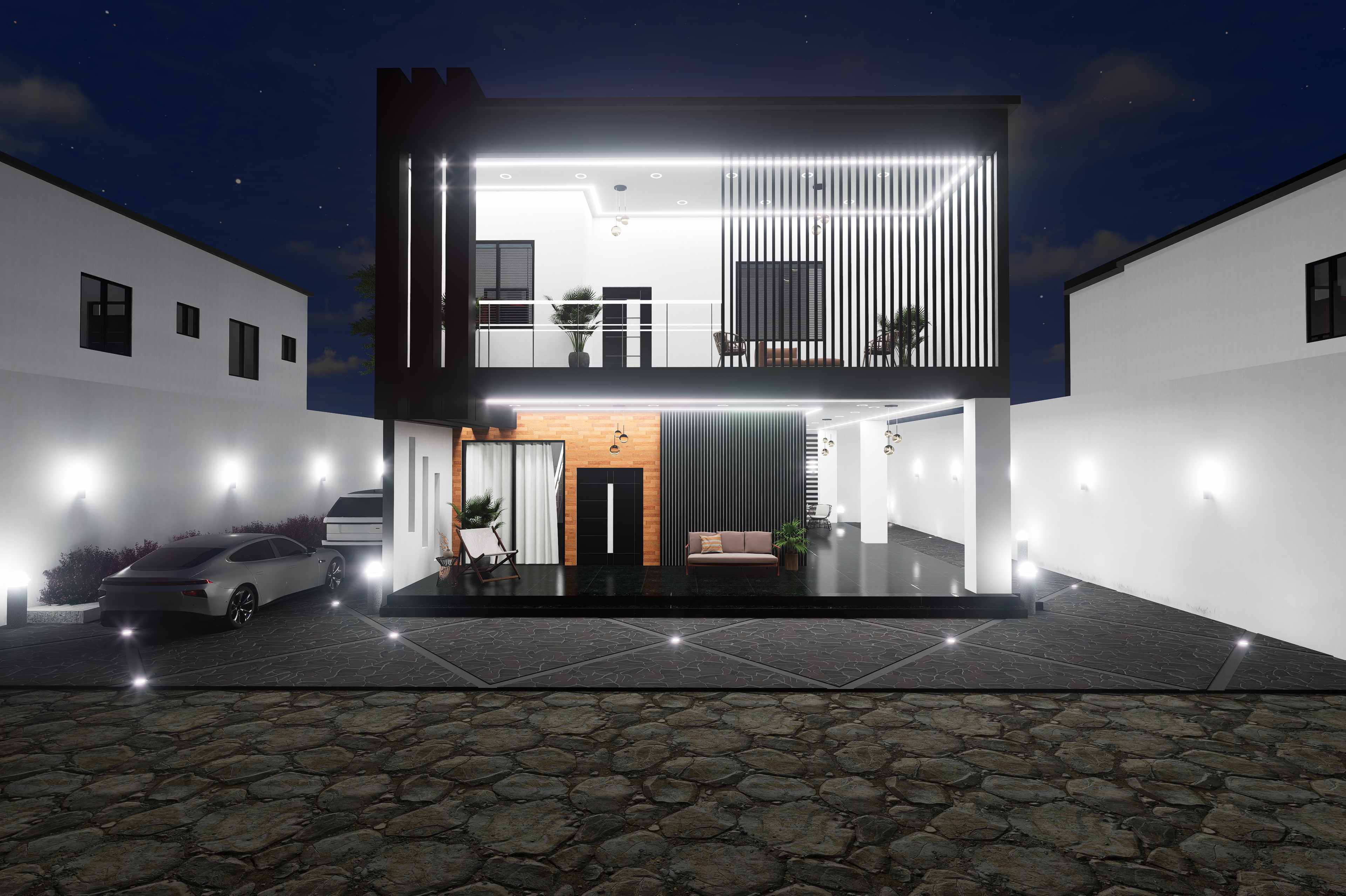 Contemporary Residential Duplex