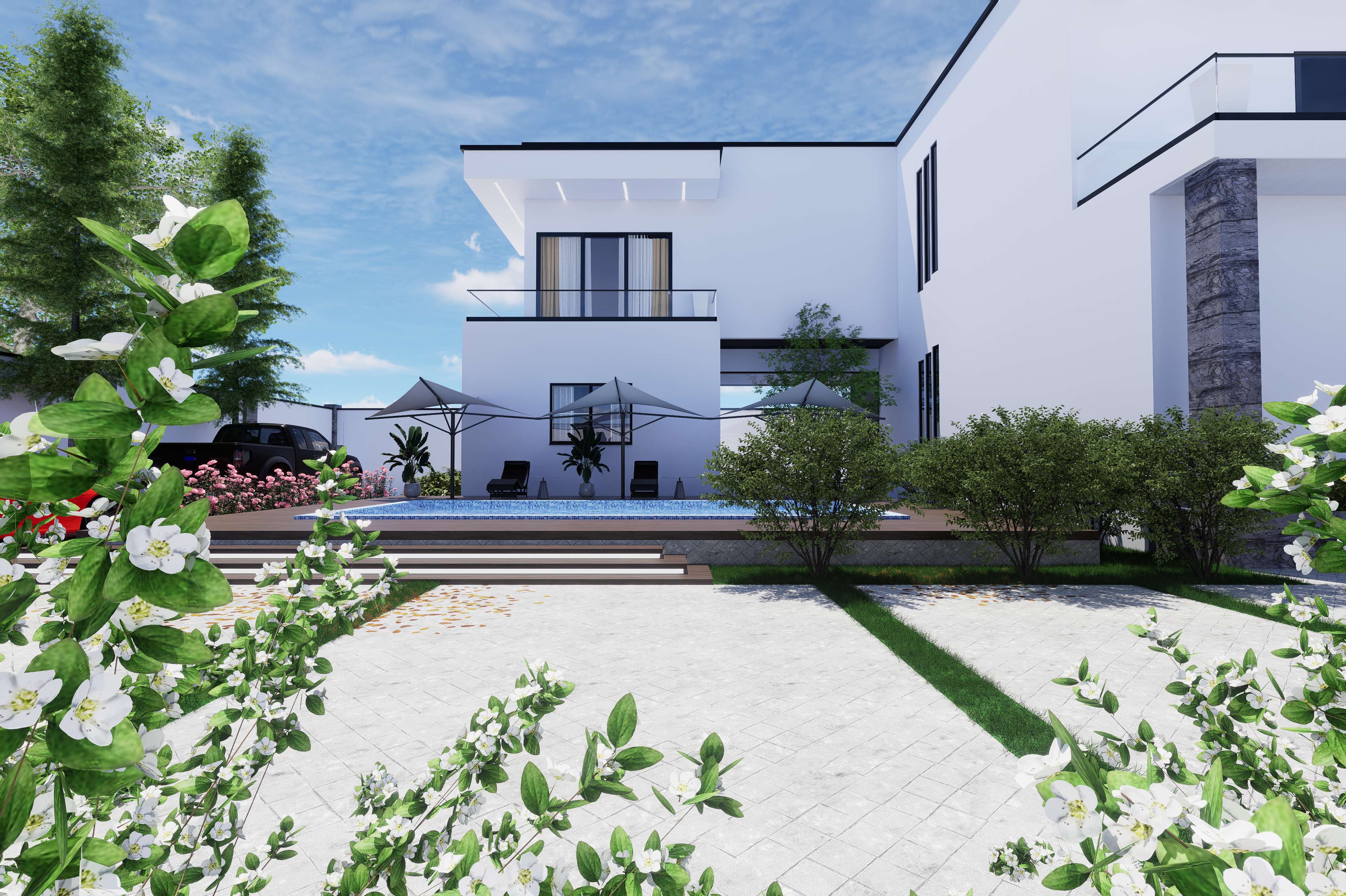 Contemporary Poolside Villa